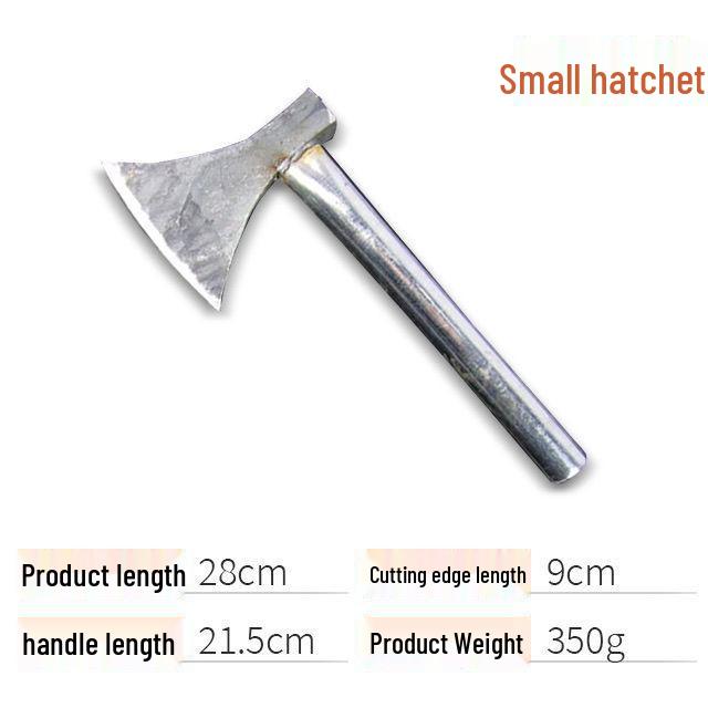 Carbon Steel Camping Axe: Versatile Tool for Gardening, Survival, Firefighting, and Wood Chopping