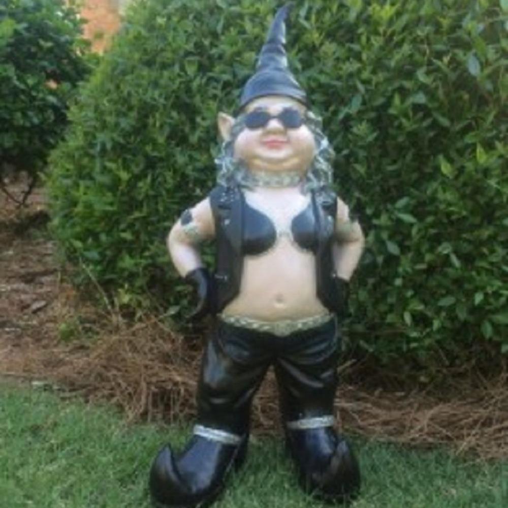 Christmas Gift Ornament Garden Ornament Dwarf Resin Crafts Cartoon Dwarf Statue White Beard Old Man