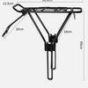 1 Set Quick Disassembly Alloy Rear Bicycle Rack Carrier Bag Luggage Tail Shelves Cycle Mountain Bike Equipment Accessories