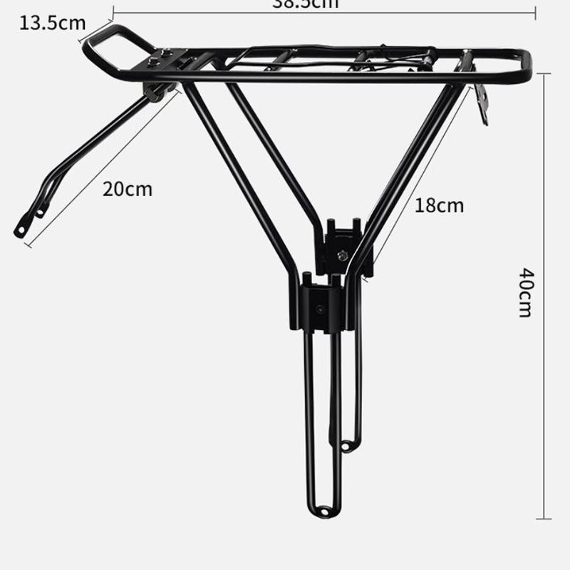 1 Set Quick Disassembly Alloy Rear Bicycle Rack Carrier Bag Luggage Tail Shelves Cycle Mountain Bike Equipment Accessories