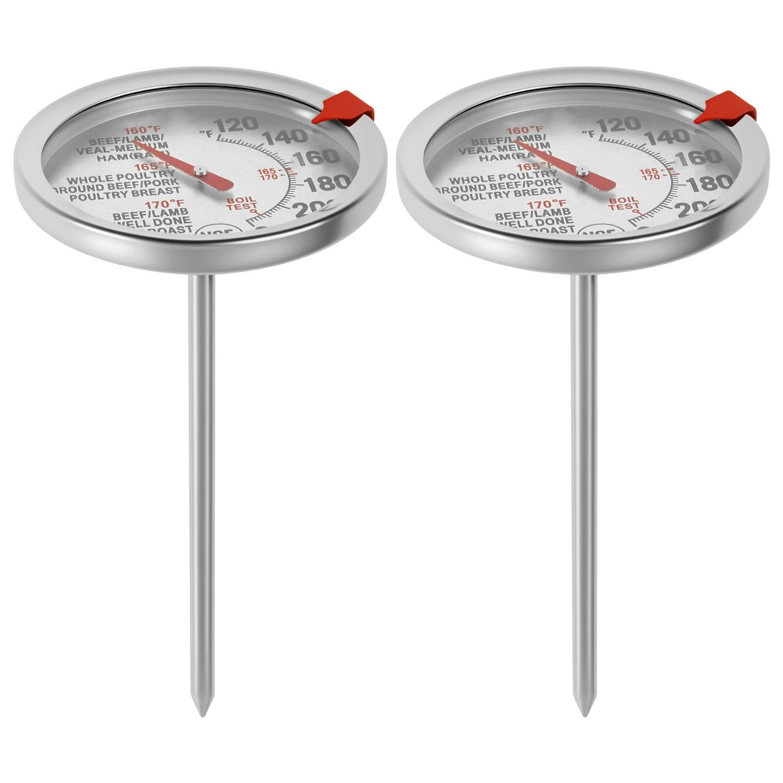 2pcs Probe thermometer Stainless Steel Digital Thermometer Meter for Cooking Meat Milk Cooking Food BBQ Gauge Kitchen Tools