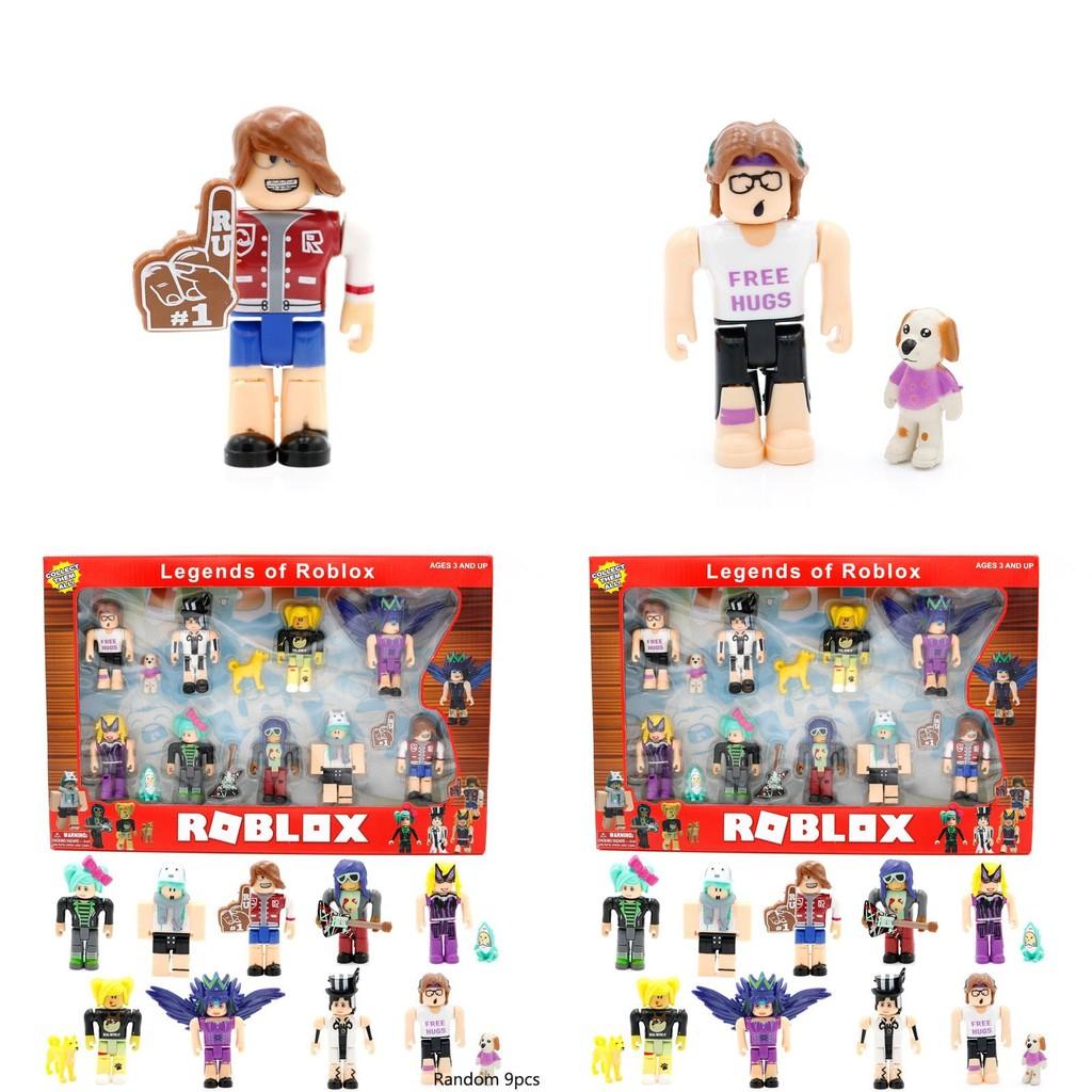 Cute Random 9pcs Roblox Figures Dolls Toys Anime Model Figurines For Decor Kids Gifts