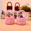 Cute Design Flower Basket Ring Box Velvet Material Ring Box Case Jewelry Ring Box  Jewelry Display