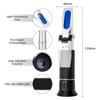 Handheld Brix Refractometer 0-10% With ATC Automatic Temperature Compensation For Fruit Juice Wine Beer Sugar Tester Tool