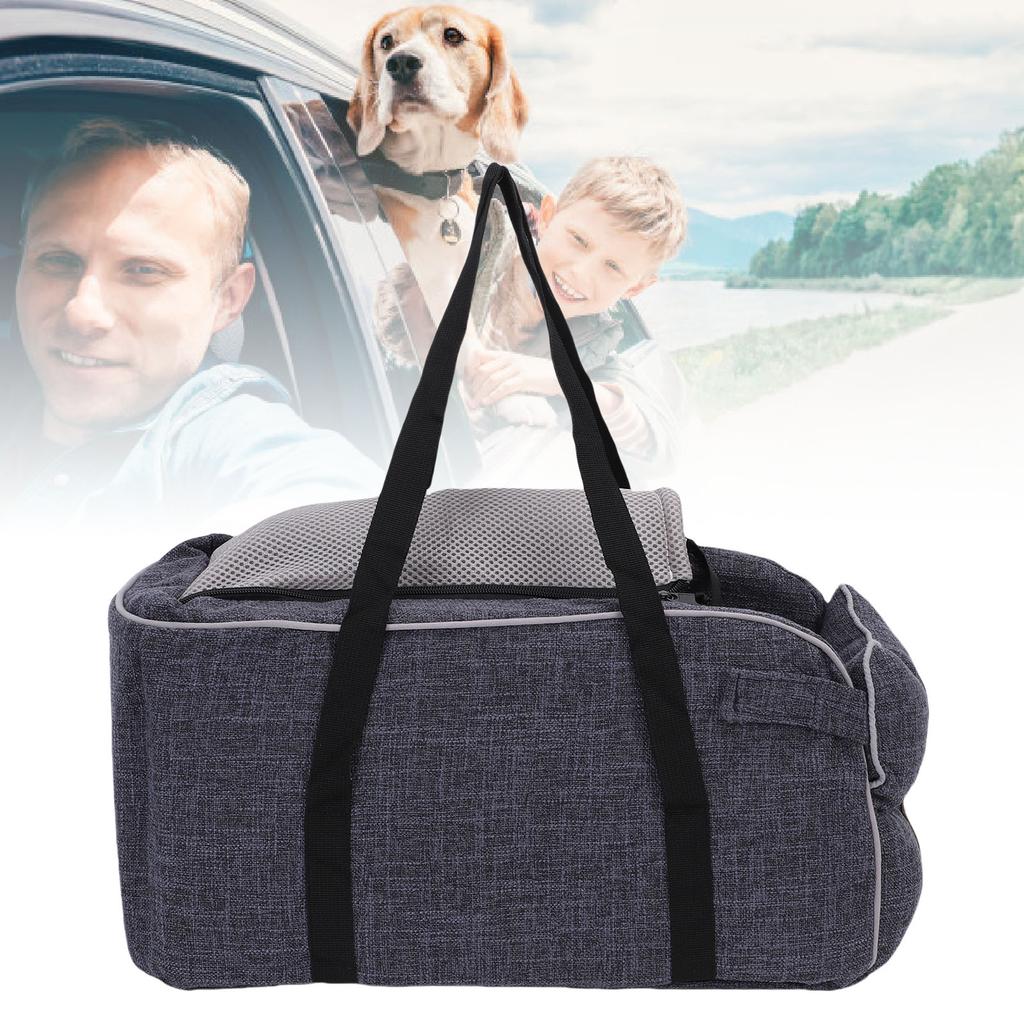Console Dog Car Comfortable Portable Handle Design Center Console Pet Car for Travel Camping