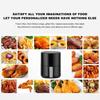 5L 360 Degree 220V Smart Electric Air Fryer Oven Home Cooking LCD Display Baking Deep Fryer Without Oil Electric Deep Fryer French Fries Cooker