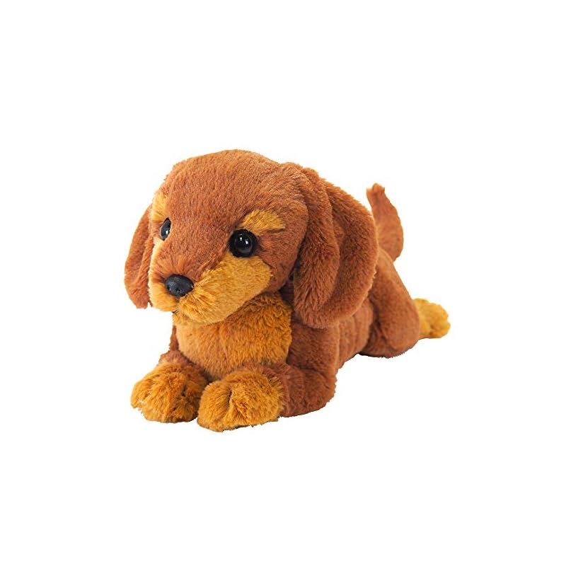 Sun Lemon Miniature Dachshund RBR Small, 14 x 40 x 17cm, Plush Toy, Cute Animal, Dog, P-7672