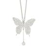 Bling Crystal Butterfly Car Rear View Mirrors Charms Car Decoration Diamond Luck