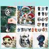 Christmas Advent Calendar Blind Box With Acrylic Dragon Baby Figurines For Festive Celebrations
