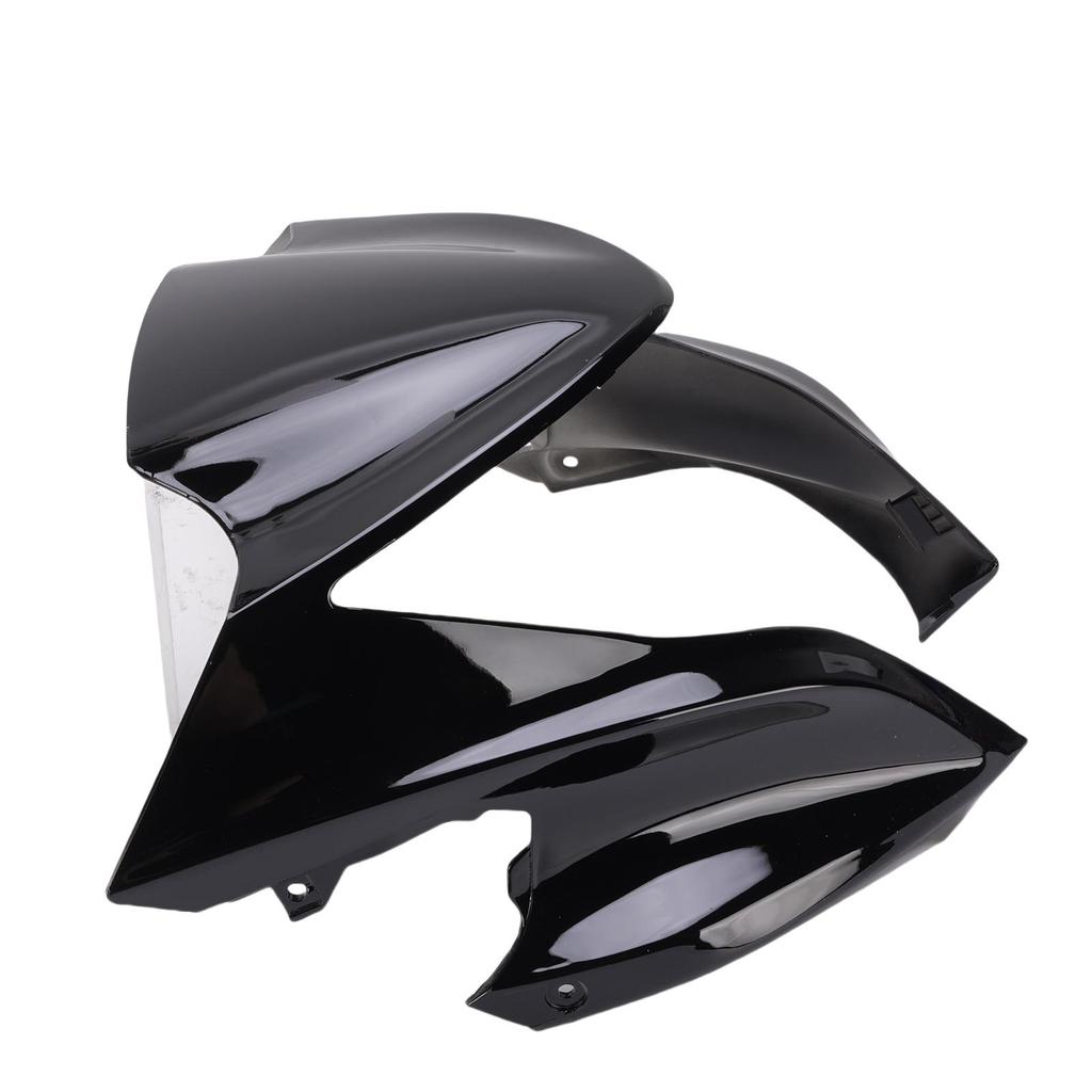 Motorcycle Front Upper Nose Headlight Fairing Cover Headlight Fairing Cowl Replacement for ER6N ER 6N 2012 2016 Black