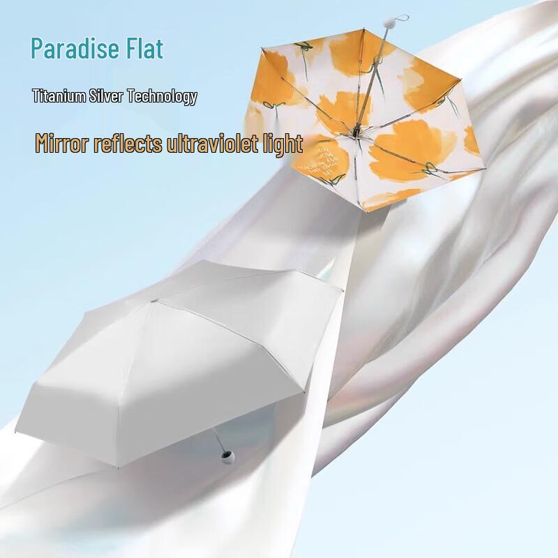 Paradise Umbrella 5-Fold Pocket UV Protection Sun Parasol