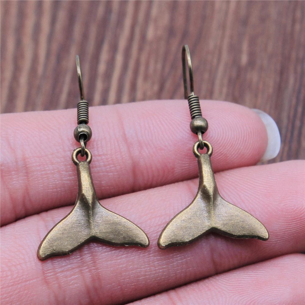 Bold Hot-Selling Marine Life Mermaid Drop Earrings Elegant Valentine's Gift for Formal Occasions