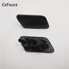 Cafoucs Car Headlamp Water Spray Jet Cover For Citroen C5 2009-2012 Headlight Washer Nozzle Caps