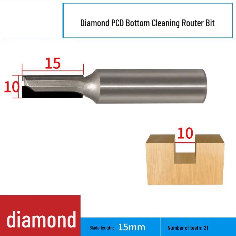 

Aokewen Diamond Flat Bottom Router Bit
