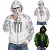 Women's Casual Printed Pullover Sweatshirt with Set-In Sleeves, No