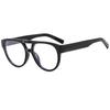 Fashion men's and women's sunglasses, personalized double-beam sports sunglasses, can be matched with degree flat glasses, anti-blue light glasses