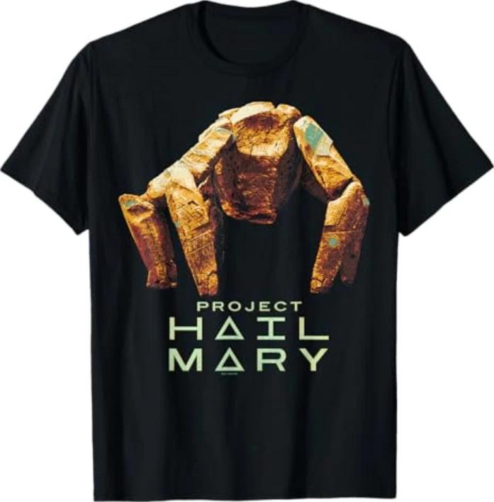 Project Hail Mary Rocky The Alien Distressed Portrait TShirt S