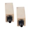 2PcsCelsiusSet Natural Wooden   Bubble Stone Diffuser for Aquarium Fish  (S)