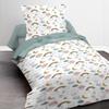 Bedding Set - RDC 1.15 - Duvet Cover 140x200 Cm and 1 Pillowcase 63x63 Cm - Green Children's Print - TODAY