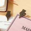 2Pcs Antique Note Paper Clip Journaling Page Clip For Book Notebook Journal Planner Documents Receipt Organization