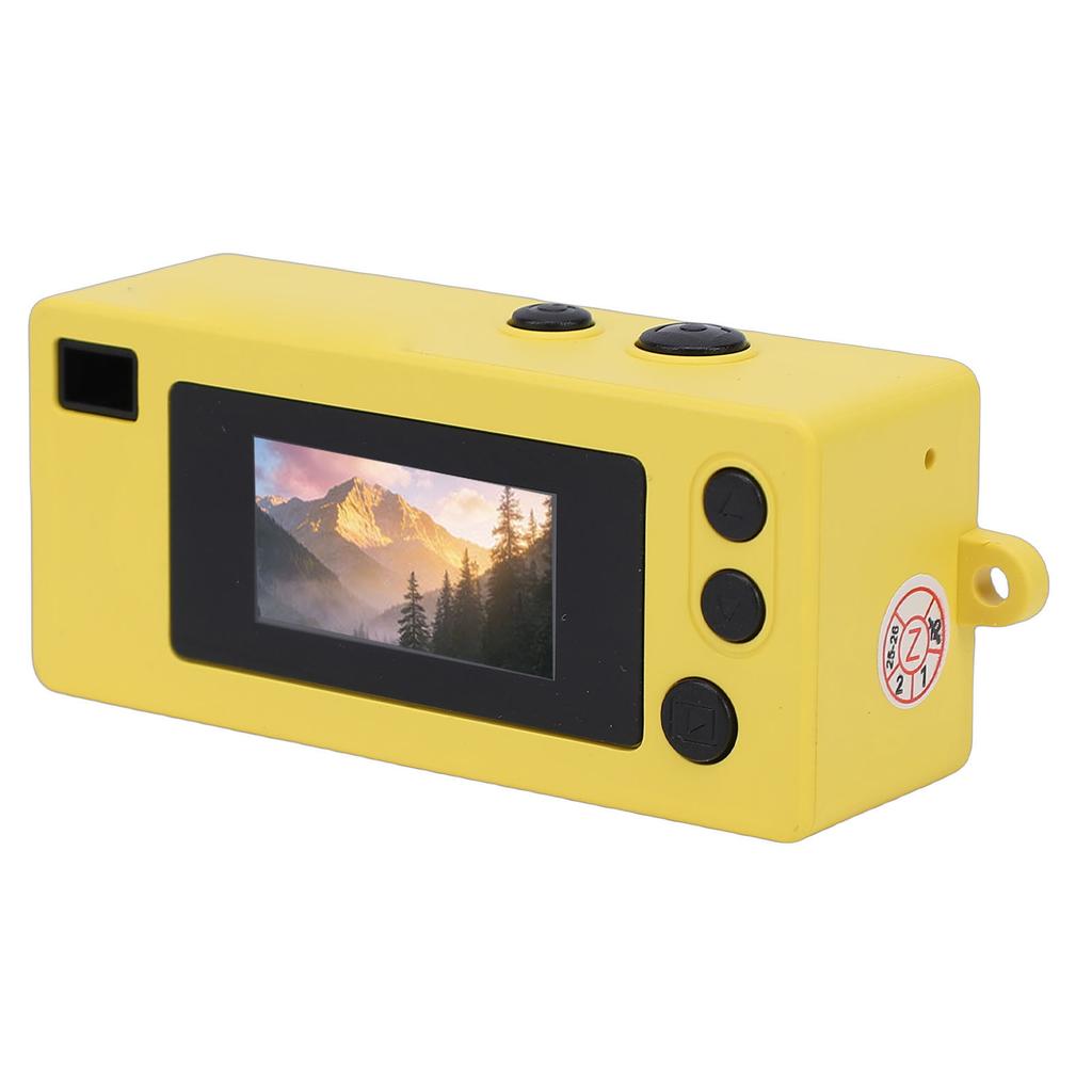 Keychain Camera 1080P HD Video Recorder Retro Thumb Camera with 0.96 Inch TFT Display 500mAh Battery Type C Charging