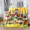 1pc, Duck Tales Family Blanket Cozy Throw for Home Decor, Couch Cover, Outdoor Use, Travel, Camping