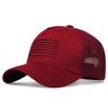 Fashion American Flag Embroidery Baseball Net Caps Spring and Summer Outdoor Adjustable Casual Hats Sunscreen Hat