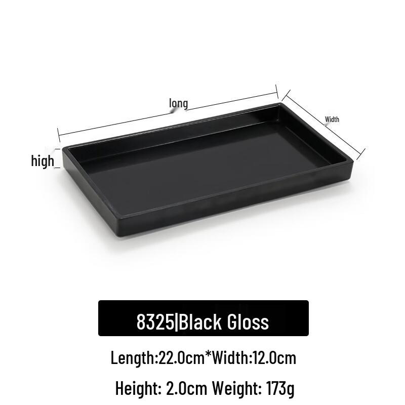 Japanese Style Melamine Rectangular Serving Plate