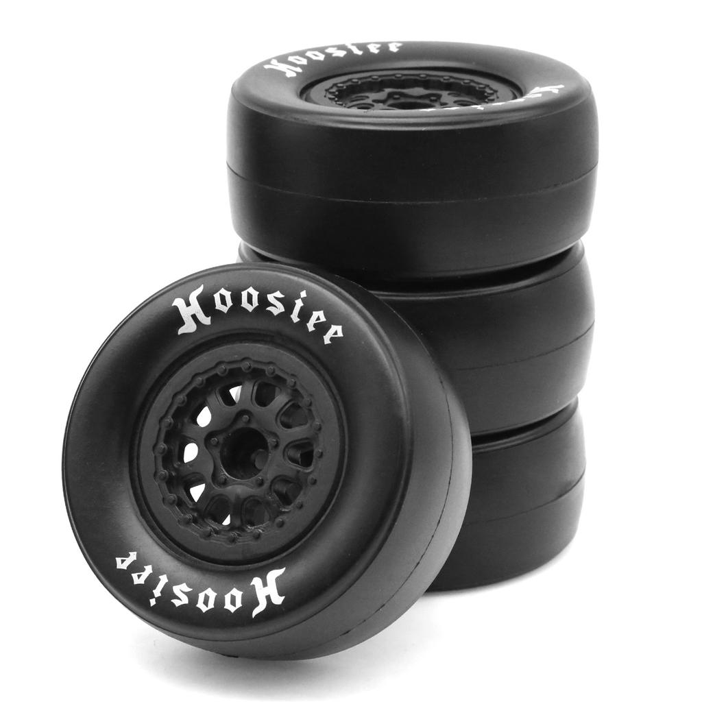 12mm sekskant fjernkontrollhjul og dekk gummi 4 stk 1/10 dekk erstatning for Trax4 Slash Arma