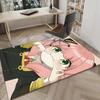 Cute anime spy Famliy Carpet, Chair Rug,Rug for Office Bedroom living rooms, Doormat decor Fan Gift Christmas Gift