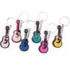 Silicone Music Keychain: Creative Guitar Zither Pendant Gift