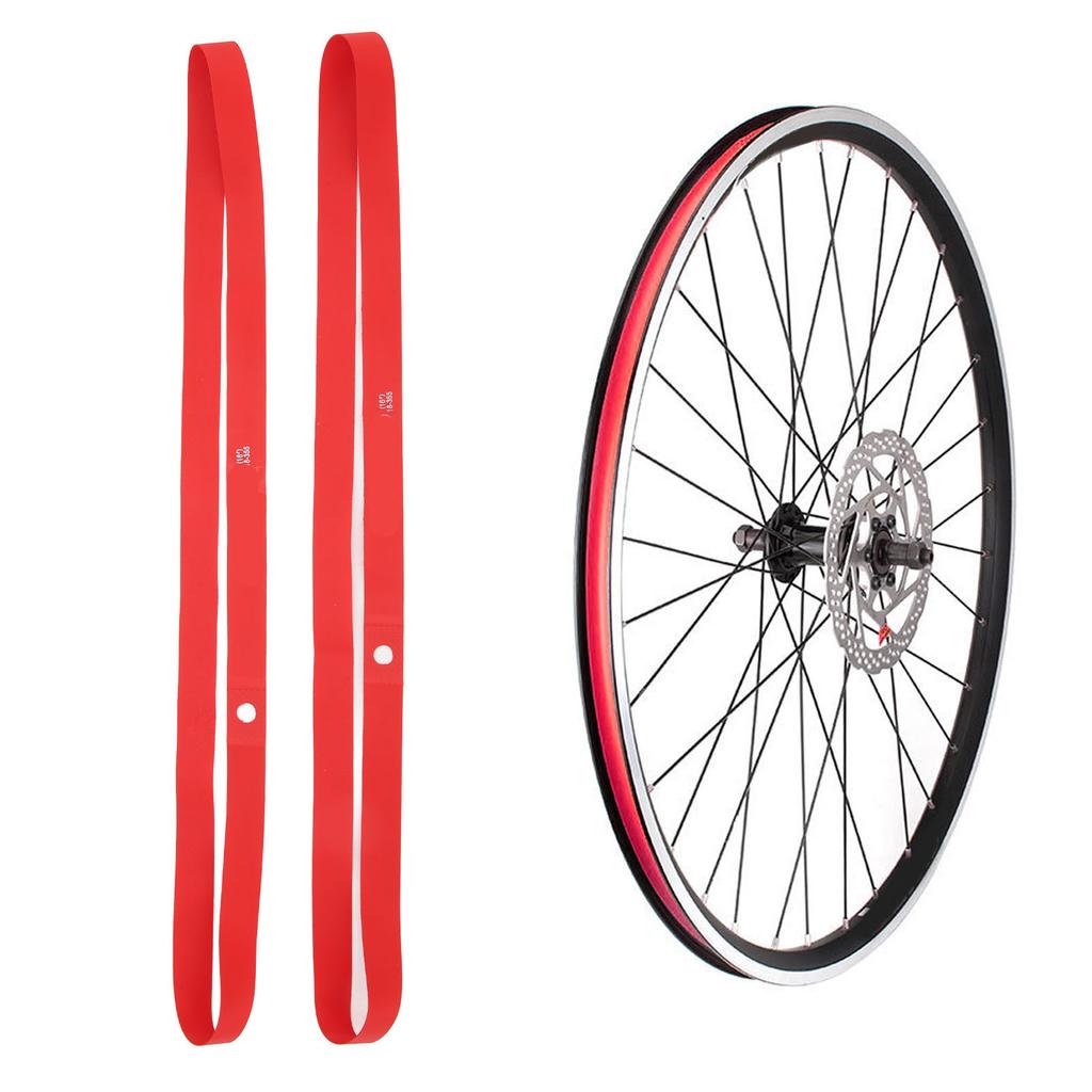 2PCS     Strip   Tape   Bike Tire Liner Inner Tube Nylon Anti Puncture Tape