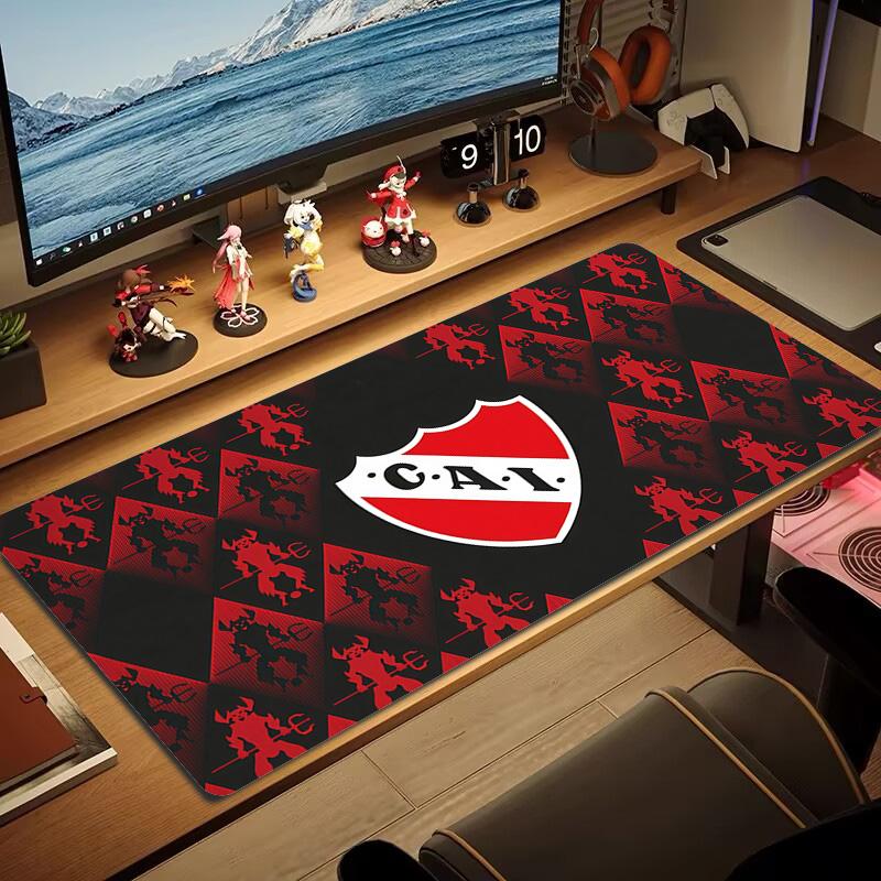 Club Atletico Independiente Print Cushion Non-slip Laptop Tablet Big Mousepad XXL Mat Mini PC Playmat With Lock Edge