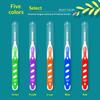 20Pcs/Box Interdental Brush Dental Teeth Brush Oral Cleaning Tool Removes Food And Plaque Cleaning Tools Soft Micro Brushes