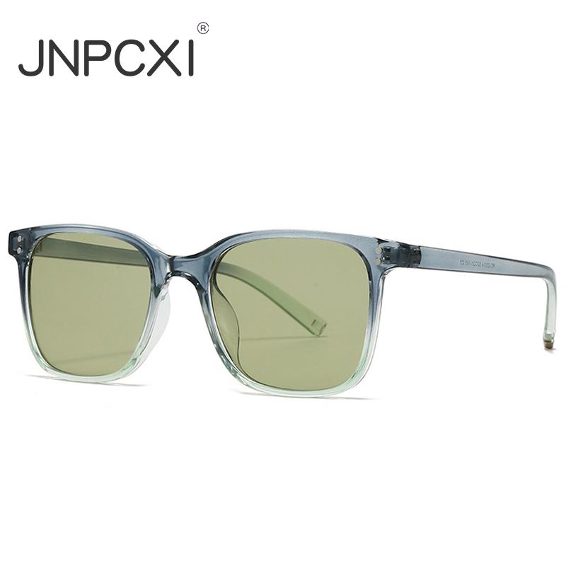 New Retro Square Women Luxury Sunglasses Fashion Rivets Blue Men Sun Glasses Shades UV400