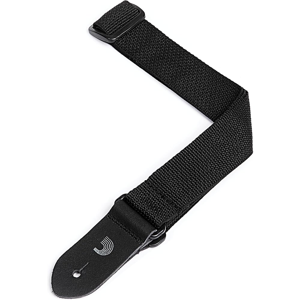 D'Addario Daddario Ukulele Strap Small Instrument Strap PWSUKE300 Poly Pro - Black [Domestic Genu...