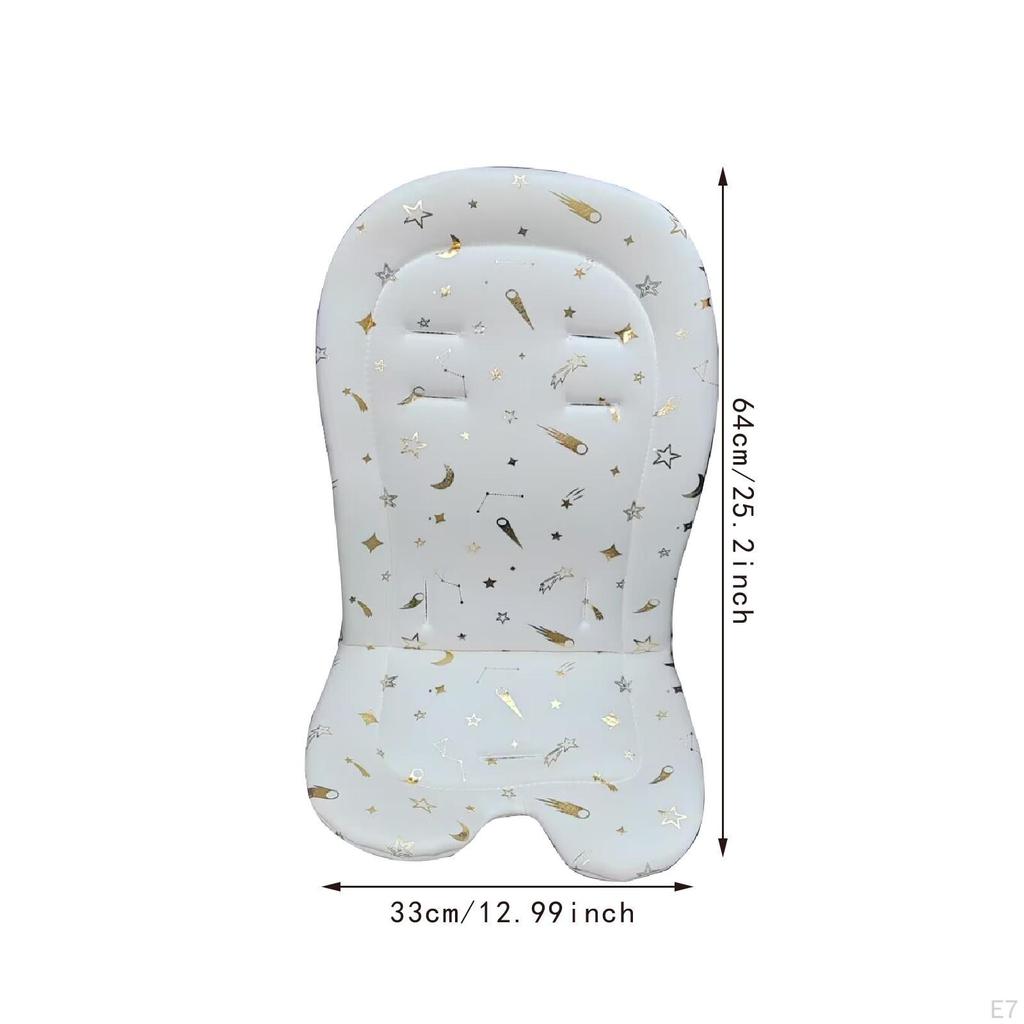 Dining Chair Mat Multifunctional Soft Carriage Cushion for Boys Kids Infants Green