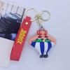 New Creative Cartoon Gaul Hero Keychain Bag Car Keychain Accessories Gift Wholesale Toys Anime Cartoon Frind Personalized Gifts