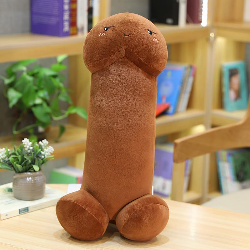Long Lifelike Penis soft Plush Toy Stuffed Dick Trick Doll Real-life Penis expressions Plush Pillow Sexy Toy Gift Lover
