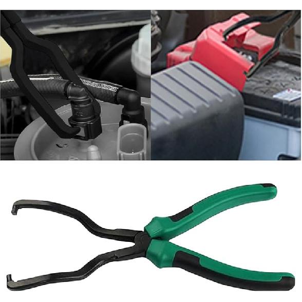 Fuel Line Plier, Quick Disconnect Release Removal Tool, Petrol Hose Pipe Clamp Clip With Handle, Universal Fuel Line Clip Removal Plier, Pipe Clip