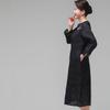 Halanghanbog Natural Deuri Summer Women'S Rayon Dress Navy