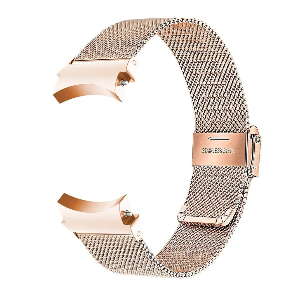Lückenlose Correa für Galaxy Watch 7 6 5 4 44mm 40mm 5pro Armband 45mm Stahlarmband für Samsung Galaxy Watch 6 4 Classic 47mm 46mm 43mm