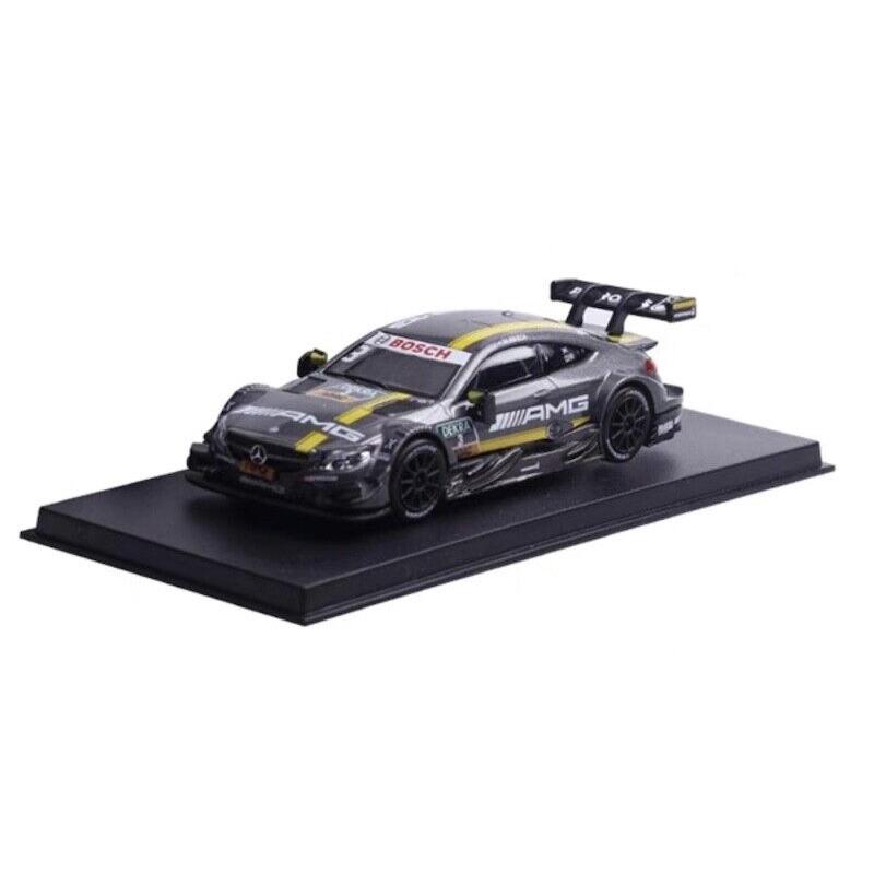 

1:43 Серая DTM AMG C63 #3 Гоночная спортивная модель литого под давлением металлического автомобиля BN