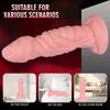 Anal Plug Set - Extra Long & Thick Butt Plug for Advanced Users, Stimulator with Realistic Texture, Adult Sex Toy