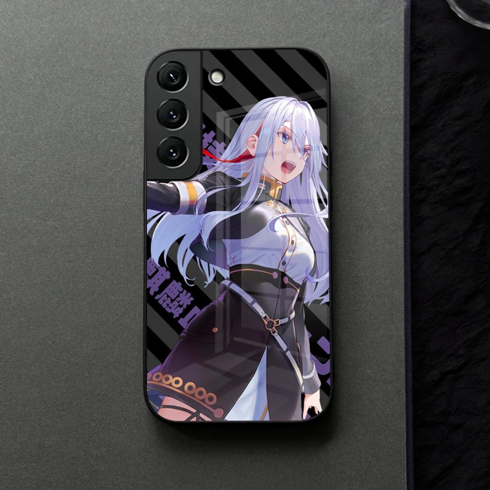 Anime 86 Eighty Six Phone Case Glass For Samsung Galaxy S21 S26 S25 S22 S20 S24 S23 Ultra Fe Plus A16 A34 A54 A24 A53 Coque