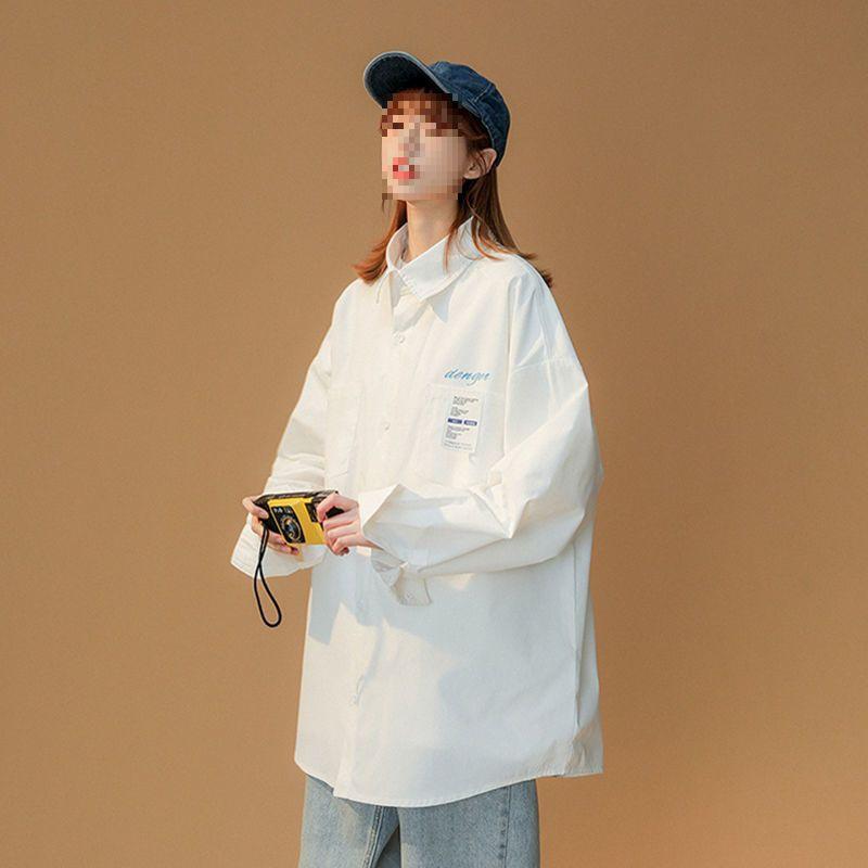 Women's Japanese Retro Workwear Oversized Jacket - Spring/Autumn 2024 Baseball Style New Arrival