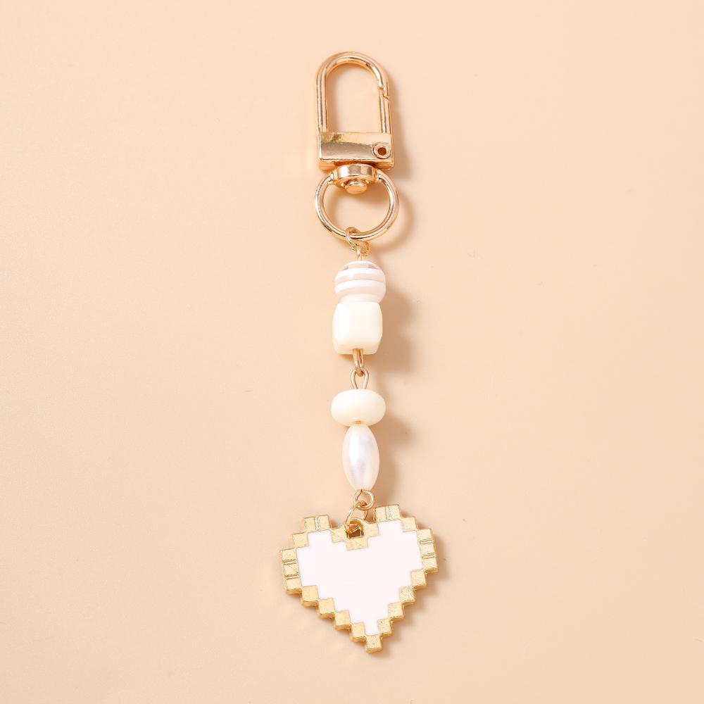 New Enamel Eyes Key Chain Women Girls Key Ring Pendants for Handbag Decor DIY Key Holder Jewelry Gift