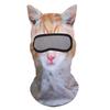 Men And Women Face Mask Funny Head Sweat-Absorbing Outdoor Activities With Ears Halloween Parties Animal Pattern Cute