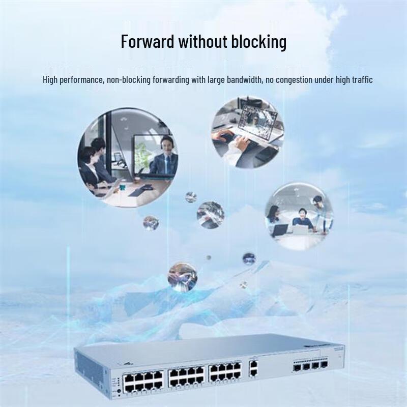 Huawei Kunling Enterprise S310S-26PN4JX Layer 3 Managed PoE Switch