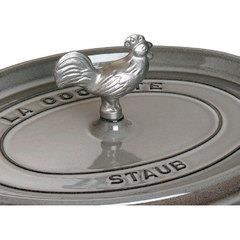 Knob for cocotte - STAUB - Pig Knob - Metal - Made in France - Compatible with Staub cocottes